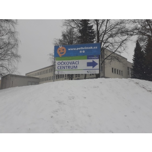 Reklamní banner mesh - pro Kraj Vysočina