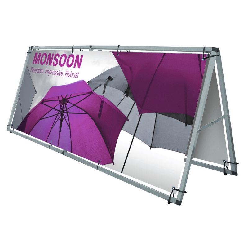 Prezentační systémy - Sklopný banner - Monsoon