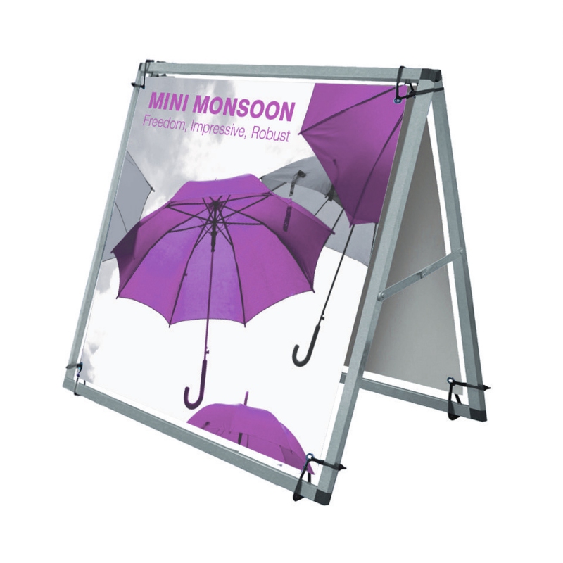 Prezentační systémy - Sklopný banner - Mini Monsoon