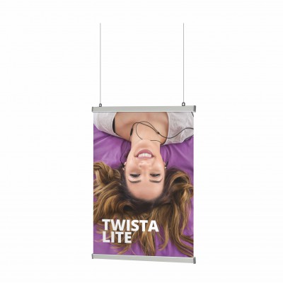 Závěsné plakátové lišty - Twista Lite